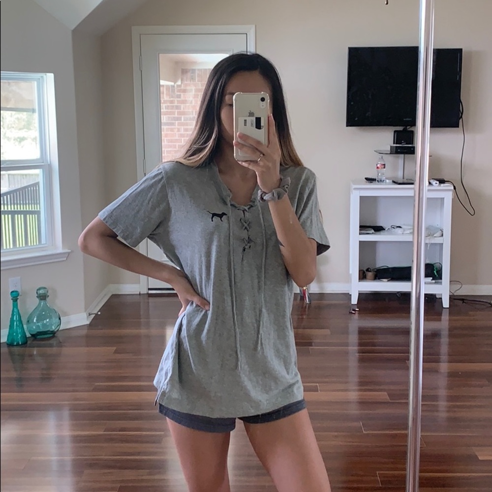 long t shirt from pink